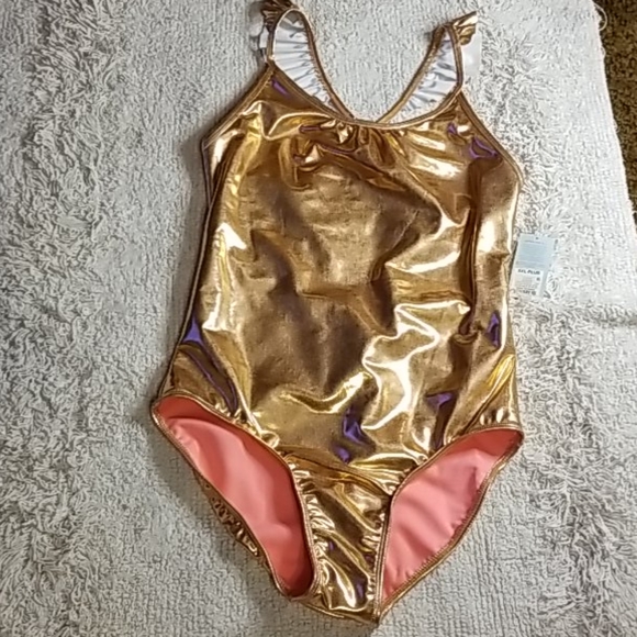 rose gold swimwear